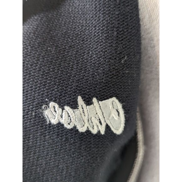 Academia Preppy High School Logo Raiderettes Cardigan Blue Button Size Wms S - Picture 11 of 13